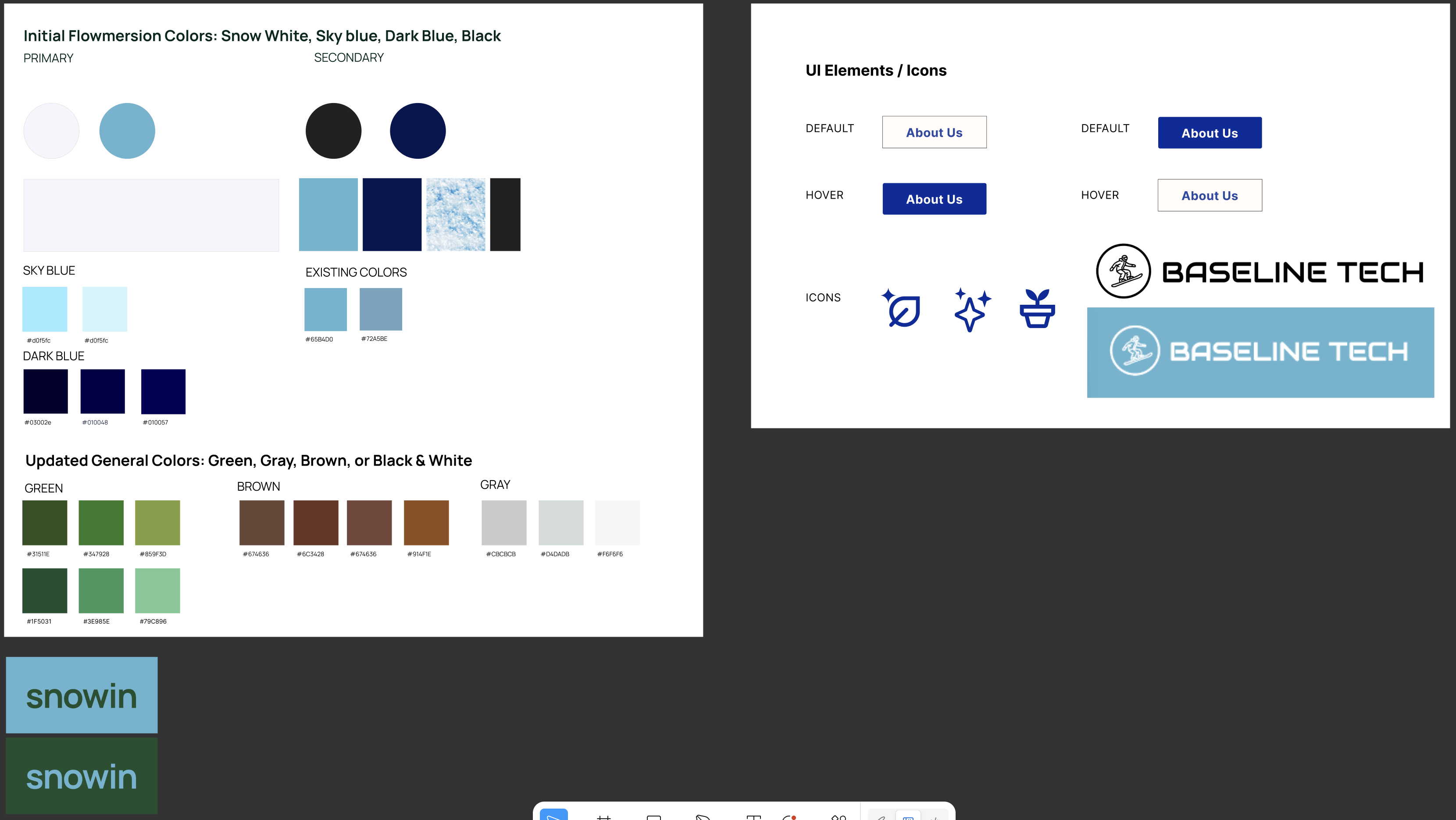 Early hero and component tests